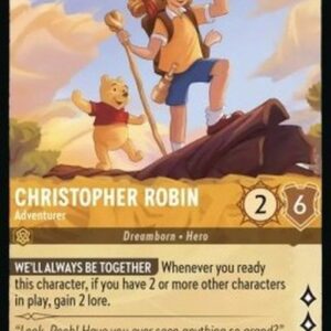 Lorcana 2ROF Christopher Robin - Adventurer