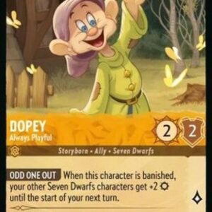 Lorcana 2ROF Dopey - Always Playful