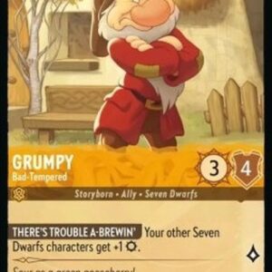 Lorcana 2ROF Grumpy - Bad-Tempered