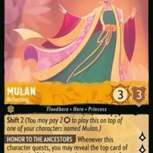Lorcana 2ROF Mulan - Reflecting