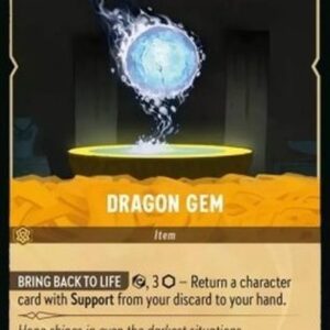 Lorcana 2ROF Dragon Gem