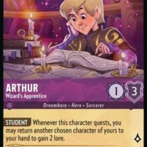 Lorcana 2ROF Arthur - Wizard's Apprentice (V.1)