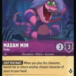 Lorcana 2ROF Madam Mim - Snake
