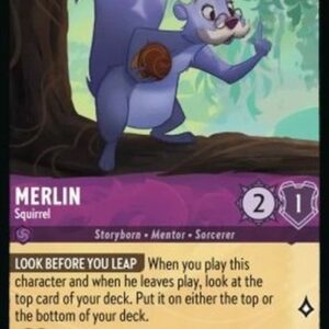 Lorcana 2ROF Merlin - Squirrel