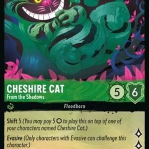 Lorcana 2ROF Cheshire Cat - From the Shadows