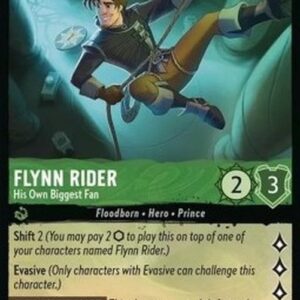 Lorcana 2ROF Flynn Rider - His Own Biggest Fan