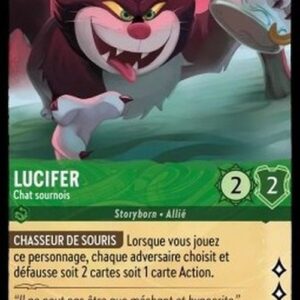 Lorcana 2ROF Lucifer - Cunning Cat