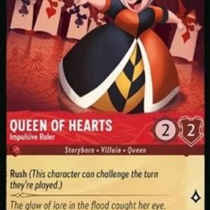 Lorcana 2ROF Queen of Hearts - Impulsive Ruler