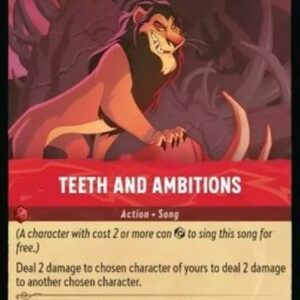 Lorcana 2ROF Teeth and Ambitions