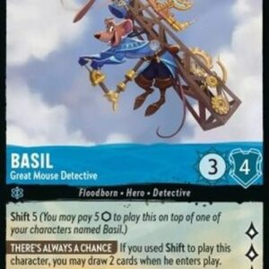 Lorcana 2ROF Basil - Great Mouse Detective