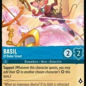 Lorcana 2ROF Basil - Of Baker Street