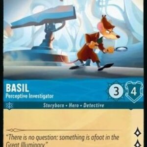 Lorcana 2ROF Basil - Perceptive Investigator
