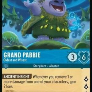Lorcana 2ROF Grand Pabbie - Oldest and Wisest