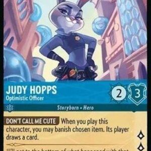 Lorcana 2ROF Judy Hopps - Optimistic Officer