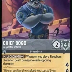 Lorcana 2ROF Chief Bogo - Respected Officer