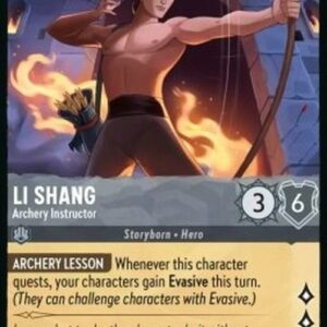 Lorcana 2ROF Li Shang - Archery Instructor