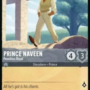 Lorcana 2ROF Prince Naveen - Penniless Royal