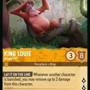 Lorcana 2ROF King Louie - Jungle VIP