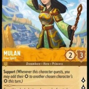 Lorcana 2ROF Mulan - Free Spirit