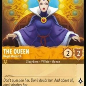 Lorcana 2ROF The Queen - Regal Monarch