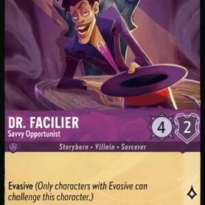 Lorcana 2ROF Dr. Facilier - Savvy Opportunist