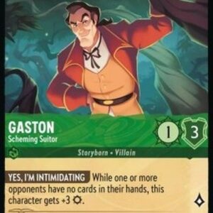 Lorcana 2ROF Gaston - Scheming Suitor