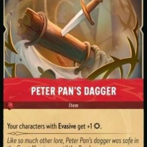 Lorcana 2ROF Peter Pan's Dagger