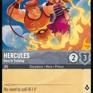 Lorcana 2ROF Hercules - Hero in Training