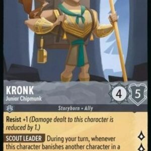 Lorcana 2ROF Kronk - Junior Chipmunk