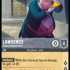 Lorcana 2ROF Lawrence - Jealous Manservant