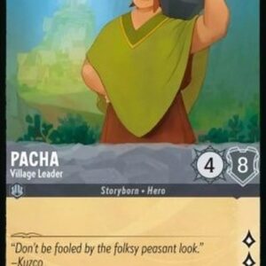 Lorcana 2ROF Pacha - Village Leader