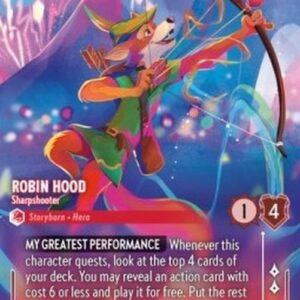 Lorcana 5SSK Robin Hood - Sharpshooter (V.2)