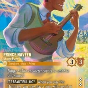 Lorcana 5SSK Prince Naveen - Ukulele Player (V.2)