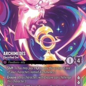 Lorcana 5SSK Archimedes - Electrified Owl (V.2)
