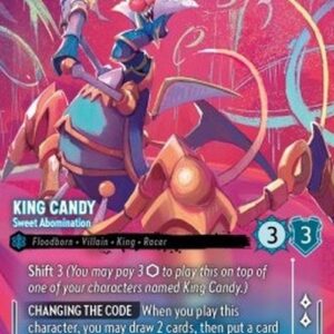 Lorcana 5SSK King Candy - Sweet Abomination (V.2)