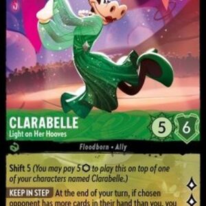 Lorcana 5SSK Clarabelle - Light on Her Hooves (V.1)