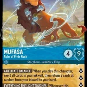 Lorcana 5SSK Mufasa - Ruler of Pride Rock (V.1)