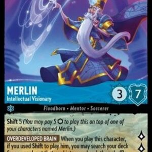 Lorcana 5SSK Merlin - Intellectual Visionary