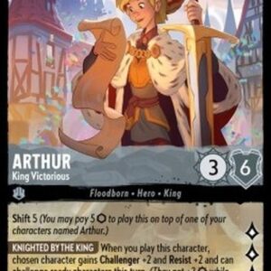 Lorcana 5SSK Arthur - King Victorious (V.1)