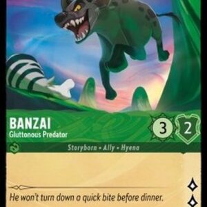 Lorcana 5SSK Banzai - Gluttonous Predator