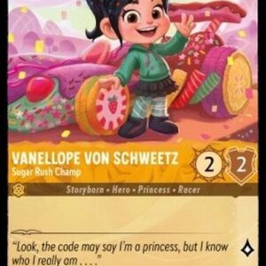 Lorcana 5SSK Vanellope von Schweetz - Sugar Rush Champ