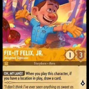 Lorcana 5SSK Fix‐It Felix, Jr. - Delighted Sightseer