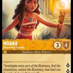 Lorcana 5SSK Moana - Determined Explorer