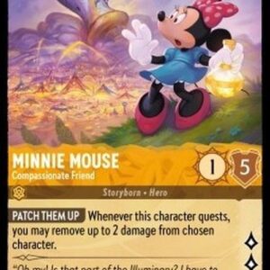 Lorcana 5SSK Minnie Mouse - Compassionate Friend