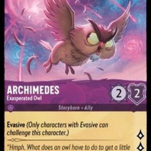 Lorcana 5SSK Archimedes - Exasperated Owl