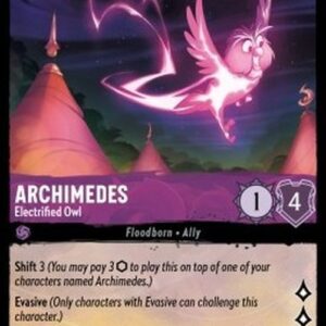 Lorcana 5SSK Archimedes - Electrified Owl (V.1)