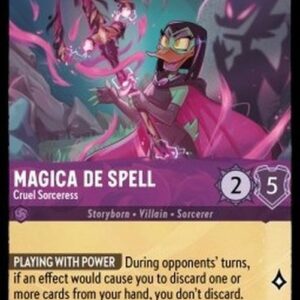 Lorcana 5SSK Magica De Spell - Cruel Sorceress
