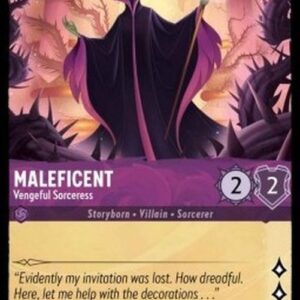 Lorcana 5SSK Maleficent - Vengeful Sorceress