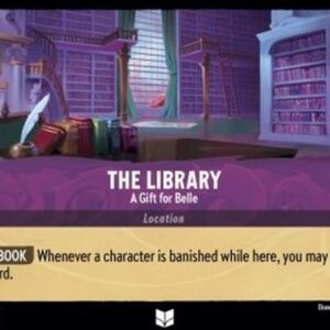 Lorcana 5SSK The Library - A Gift for Belle