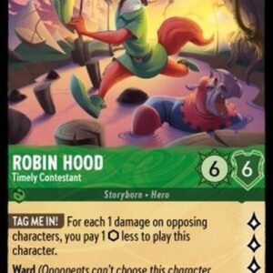 Lorcana 5SSK Robin Hood - Timely Contestant